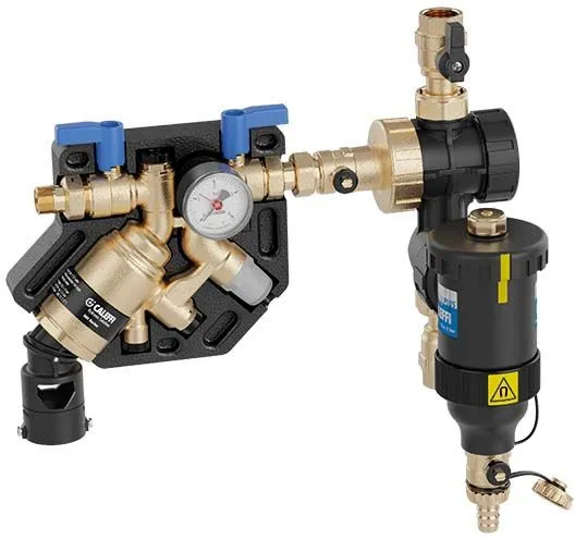 Caleffi Ba Füllkombi DE1580010 1/2", Anschluss Schlammabscheider 3/4", Mit DIRTMAGPLUS 3 Caleffi Ba Füllkombi DE1580010 1/2", Anschluss Schlammabscheider 3/4", Mit DIRTMAGPLUS