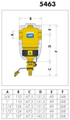 Caleffi Dirtmag Schlammabscheider 546307 1 1/4" IG, Messing-Gehäuse, Ohne Isolierung -Deutschland Schmutzabscheider Verkaufs-Shop Caleffi Dirtmag Schlammabscheider 546307 1 1 4 IG Messing Gehaeuse ohne Isolierung 1