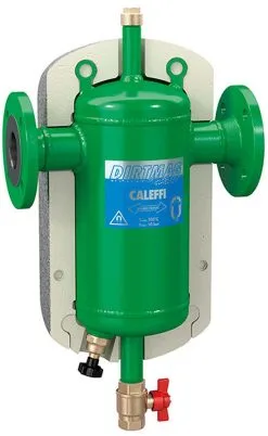 Caleffi Dirtmag Schlammabscheider 546650 DN 50, Stahlgehäuse, Mit Magnet, Flanschanschlüsse