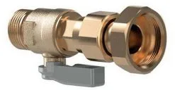 Caleffi Dirtmagslim Kugelhahn F0000574 3/4" AG, Für Schlammabscheider