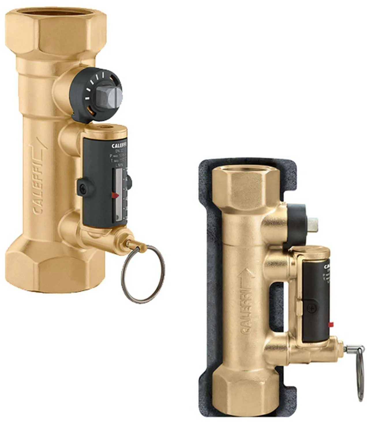 Caleffi Strangregulierventil 132402 1/2", 2-7 L/min, Mit Durchflussmesser 3 Caleffi Strangregulierventil 132402 1/2", 2-7 L/min, Mit Durchflussmesser