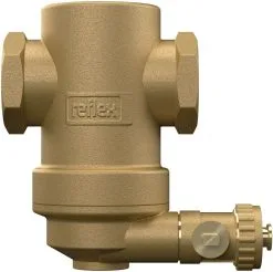 Reflex Exdirt Schmutz-/Schlammabscheider 9256010 D 3/4 M, Horizontal, 110 °C, 10 Bar, Magneteinsatz, Messing